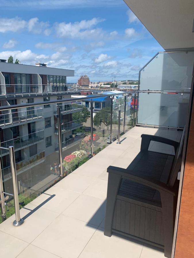 Apartament Kołobrzeg Esterno foto